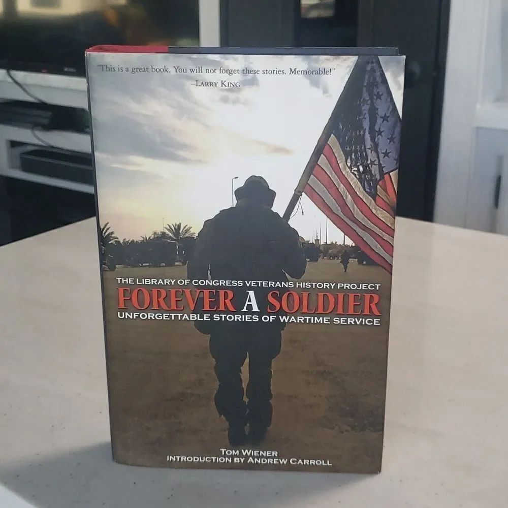 Book "Forever A Soldier" by Tom Wiener 2005